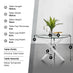 Novara Glass & Chrome Round Dining Table with 4 Cream Paloma Chairs