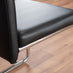 Imperia Black High Gloss Dining Table And 6 Black Modern Lorenzo Dining Chairs Set