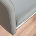 Imperia 4 Modern Grey High Gloss Dining Table And 4 Elephant Grey Stylish Lorenzo Chrome Dining Chairs Set