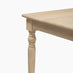 Aalto Whitewashed Wood Dining Table 6 Beige Belgravia Chairs