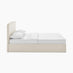 Amelie Cream Fabric Ottoman Double Bed Frame