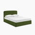 Amelie Green Velvet Ottoman Double Bed Frame