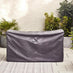 Algarve Grey Rattan 2 Seat Garden Bistro Set