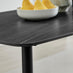 Asti Rectangular Grey Marble Effect Ceramic 4 Seater Dining Table