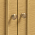 Belle Solid Oak Wood 2 Door 1 Drawer Sideboard