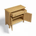 Belle Solid Oak Wood 2 Door 1 Drawer Sideboard