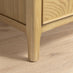 Belle Solid Oak Wood 3 Drawer Large TV Stand