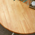 Bude Cream Round Wooden Dining Table & 2 Millford Chairs