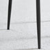 Novara Black Top Dining Table & 6 Beaumont Cream Fabric Chairs