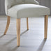 Padstow Oak Effect Wooden Extending Dining Table & 6 Belgravia Chairs