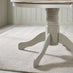 Bude Grey Round Wooden Dining Table & 4 Millford Chairs