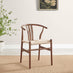 Palma Round Green Marble Effect Dining Table & 4 Caia Chairs