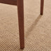 Palma Round Cream Marble Effect Dining Table & 4 Caia Chairs