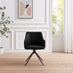 Calla Black Faux Leather Swivel Office Chair