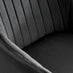 Novara Grey Concrete Effect Black Leg 120cm Round Dining Table & 6 Black Calla Black Leg Chairs