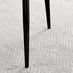 Novara Grey Concrete Effect Black Leg Round Dining Table & 4 Grey Calla Black Leg Chairs