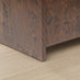 Delphine Walnut Burl Wood Effect 6 Drawer Chest of Drawers