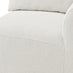 Drift Cream Boucle Fabric 2 Seater Modular Chaise Sofa