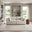 Drift Cream Boucle Fabric 2 Seater Modular Sofa