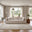 Drift Cream Boucle Fabric 3 Seater Modular Sofa