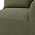 Drift Green Boucle Fabric 4 Seater Modular Corner Sofa