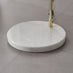Danielle Teal and Marble Arc Standing Floor Lamp