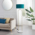 Danielle Teal and Marble Standing Floor Lamp
