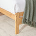 Declan Oak Solid Pine King Bed Frame