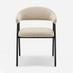 Palma Round Green Marble Effect Dining Table & 4 Delos Chairs
