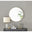 Emma Gold Round Wall Mirror 80cm