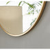 Emma Copper Small Round Wall Mirror 60cm