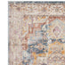Farah Beige & Blue Persian Inspired Medallion Rug 120x170