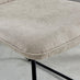 Leonardo Oak Effect Dining Table & 4 Halle Taupe Fabric Chairs