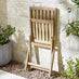 Asa & Hamburg Wood 4 Seat Garden Dining Set