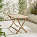 Hamburg & Asa Wood & Wicker 4 Seat Garden Dining Set