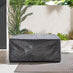 Hydra Black Metal & Cream 5 Seat Garden Sofa Set