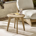 Iko Wood & Cream 4 Seat Garden Sofa & Chairs Set