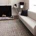 Iona Textured Beige Abstract Rug 120x170