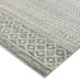 Korra Grey Aztec Patterned Rug 160x230