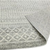 Korra Grey Aztec Patterned Rug 200x290