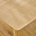 Leif Oak Veneer Wooden Rectangular Extending Table & 6 Masa Oak Dining Chairs