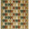Liv Green, Red & Yellow Kilim Patterned Rug 200x290cm