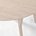 Lynton Round Whitewashed Wooden Dining Table & 4 Nella Chairs