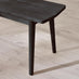 Lynton Small Black Wooden Dining Table with 2 Chairs & Bench