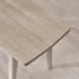 Lynton Small White & Light Grey Wooden Dining Table with 2 Chairs & Bench