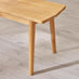 Lynton Oak Effect Solid Wood Small Dining Bench