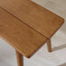 Lynton Walnut Effect Solid Wood Large Dining Bench
