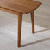 Lynton Walnut Effect Solid Wood Large Dining Bench