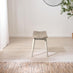Lynton Small White & Light Grey Wooden Dining Table with 2 Chairs & Bench