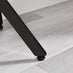Leonardo Brown/Grey Marble Glass and Black Console Table